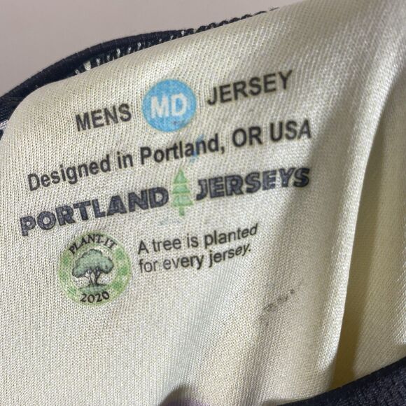 Lucky Labrador Brewing Mens Medium Short Sleeve Bike Jersey Zip Front Oregon - Picture 15 of 15